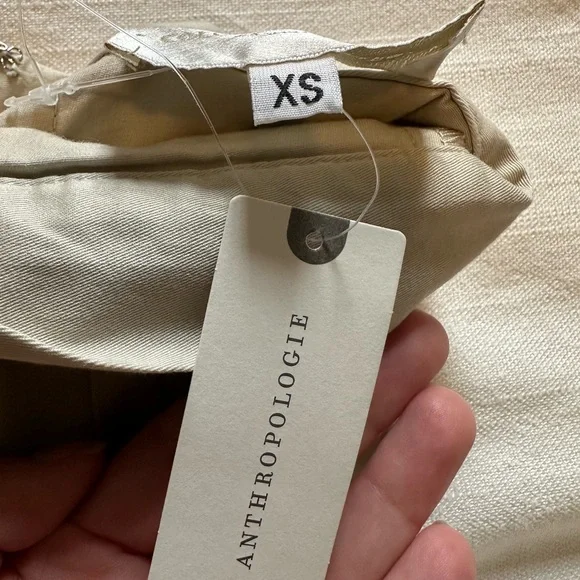 Anthropologie Corey Lynn Calter Beige Trousers - Picture 11 of 13